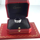 Cartier Signature Love Ring Box – Red Travel Case Empty Jewelry Box