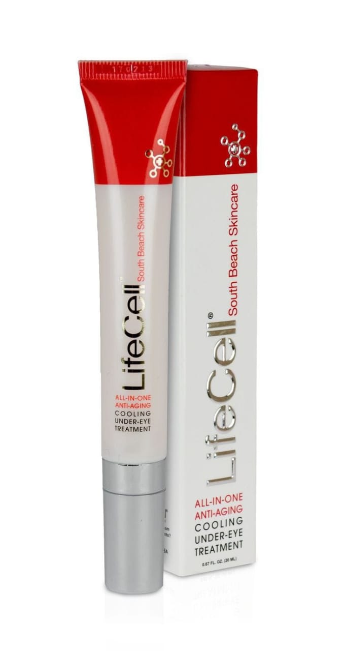LiteCell South Beach Skincare All-in-One Anti-Aging Cooling Under-Eye Treatment 0.47 fl oz