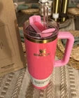 Stanley PINK PARADE 30oz Quencher Regular Straw Limited Tumbler - In Hand Now 🩷