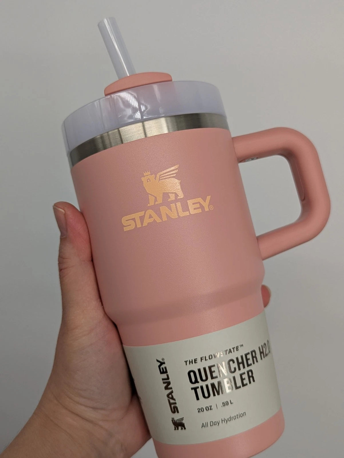 Stanley Quencher H2.0 FlowState™ 40 oz Tumbler – Soft Rain Bloom