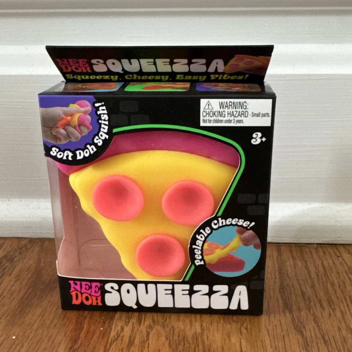 Pizza Slice Squeeze Toy – Soft Squishy Cheese Pizza Sensory Fidget Toy